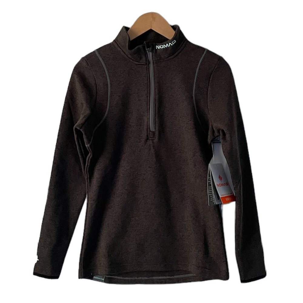 Nomad Fitted Long Sleeve Sport Jacket Grey Size Small